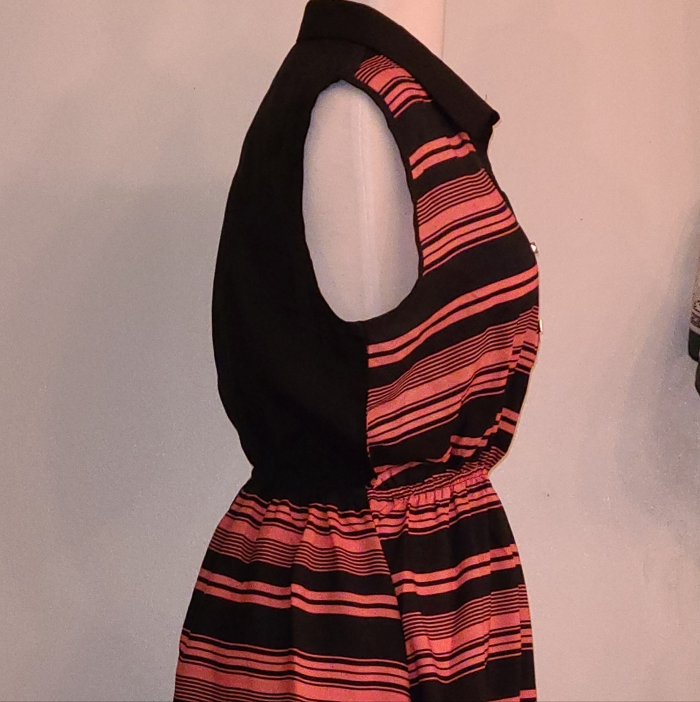 Delivious size XL pink/black dress - Picture 4 of 6